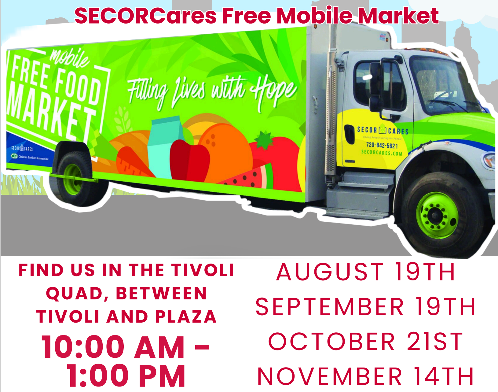 SECORCares Free Mobile Market