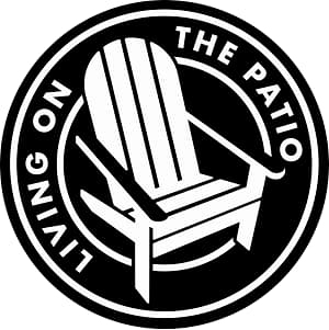 Living on the Patio blog logo.