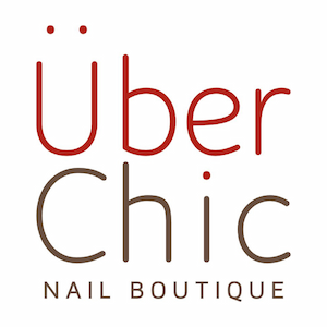 ÜberChic Nail Boutique Business Mark.