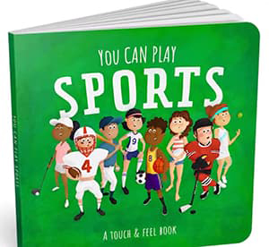 You Can Play Sports Book Cover Rendering